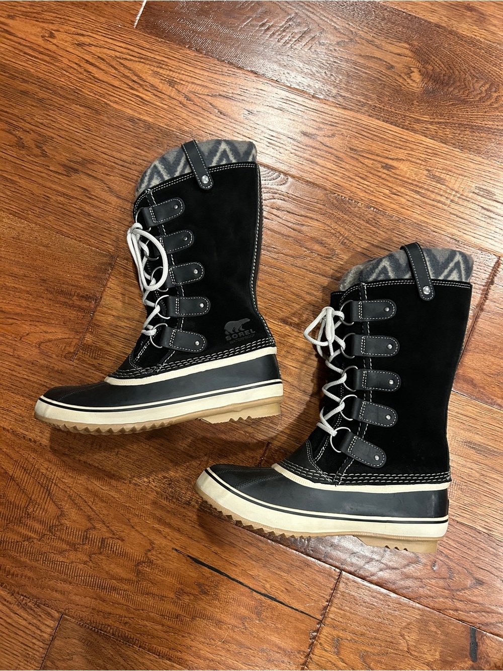 Womens Sorel Joan Of Arctic Knit II Rain Snow Waterproof Winter Boots - Sz 10.5